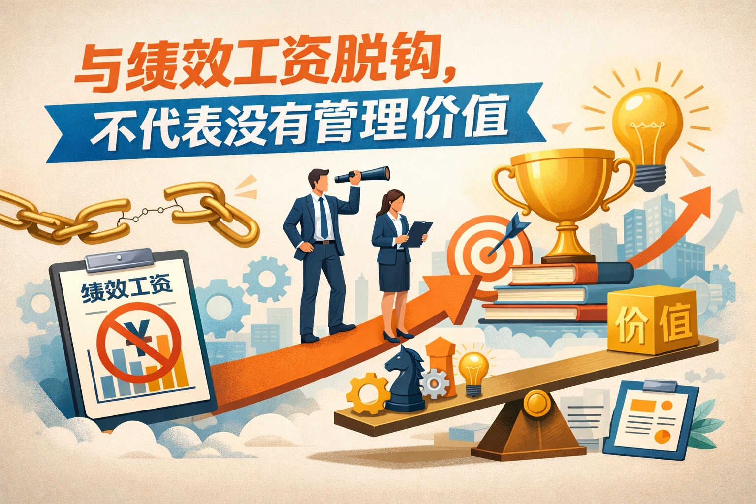 与绩效工资脱钩,不代表没有管理价值