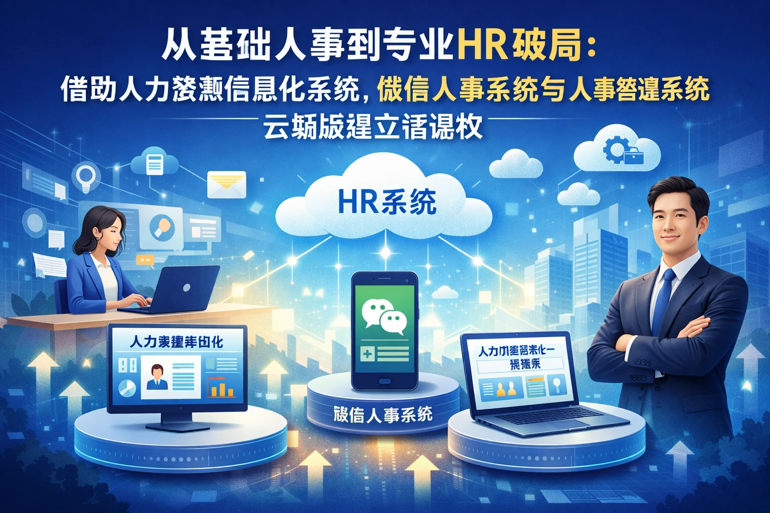 从基础人事到专业HR破局:借助人力资源信息化系统、微信人事系统与人事管理系统云端版建立话语权