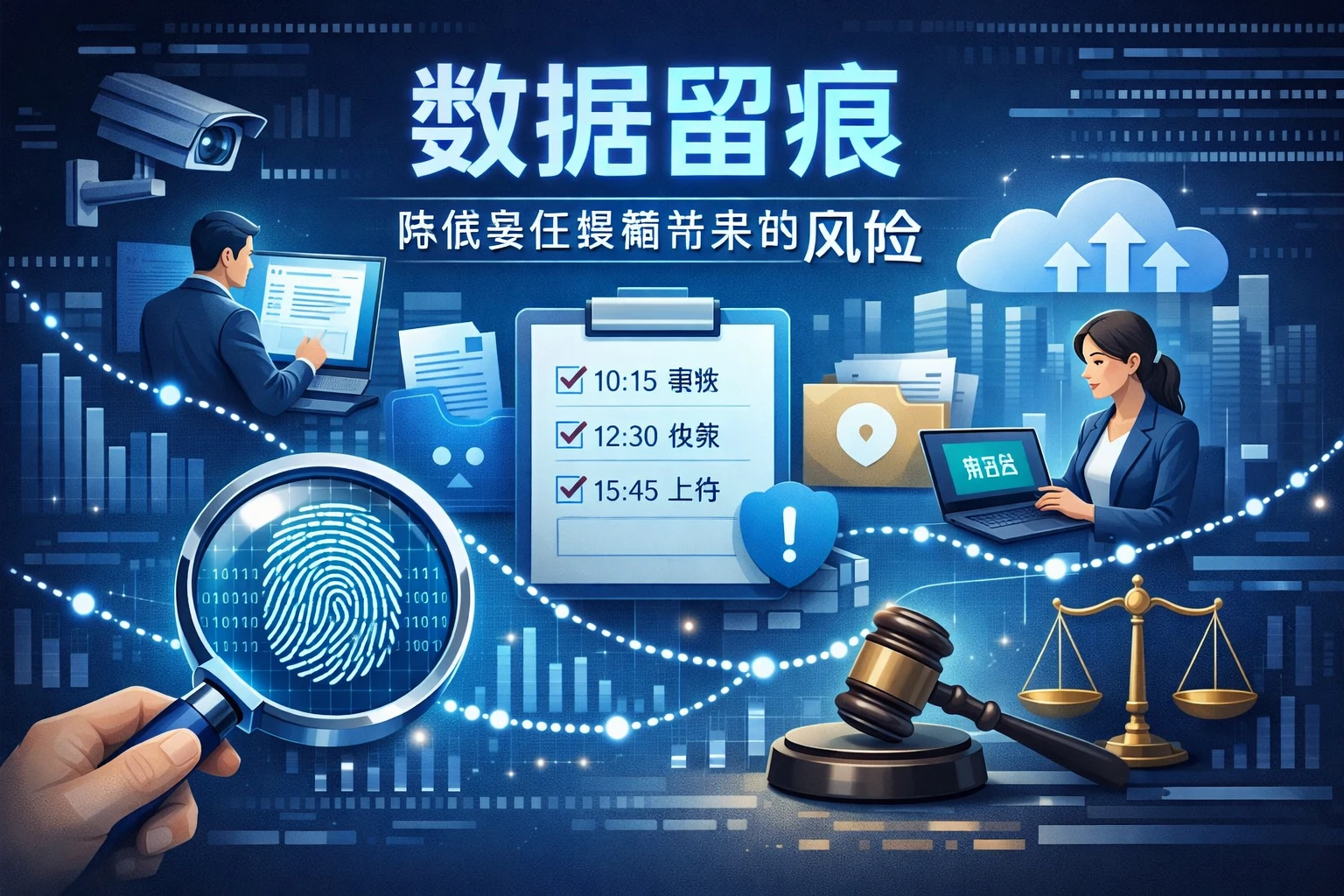 数据留痕，降低责任模糊带来的风险