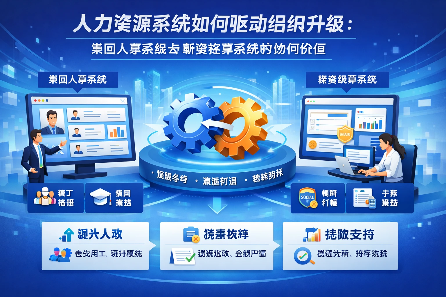 人力资源系统如何驱动组织升级：集团人事系统与薪资核算系统的协同价值