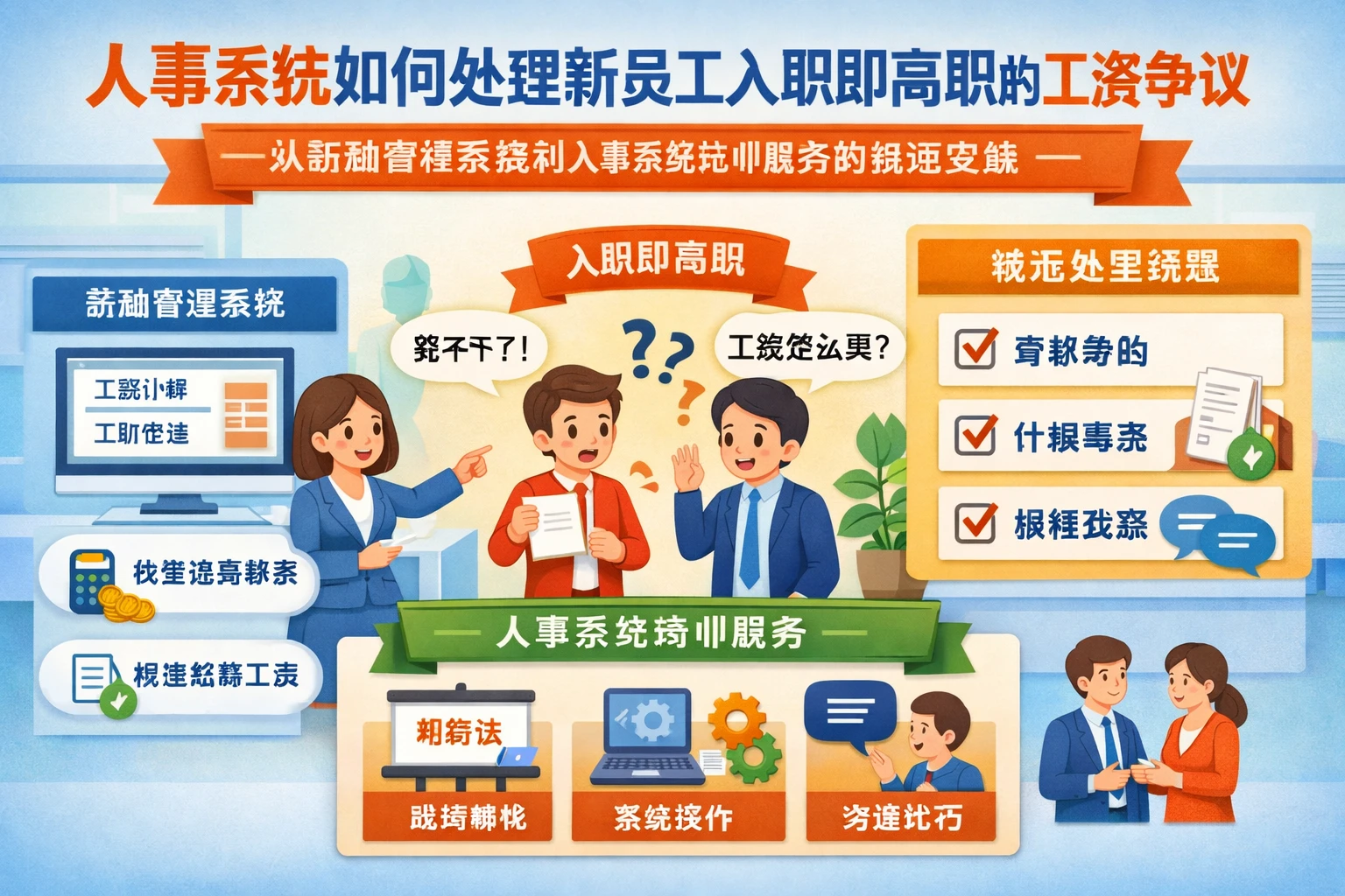 人事系统如何处理新员工入职即离职的工资争议：从薪酬管理系统到人事系统培训服务的规范实践
