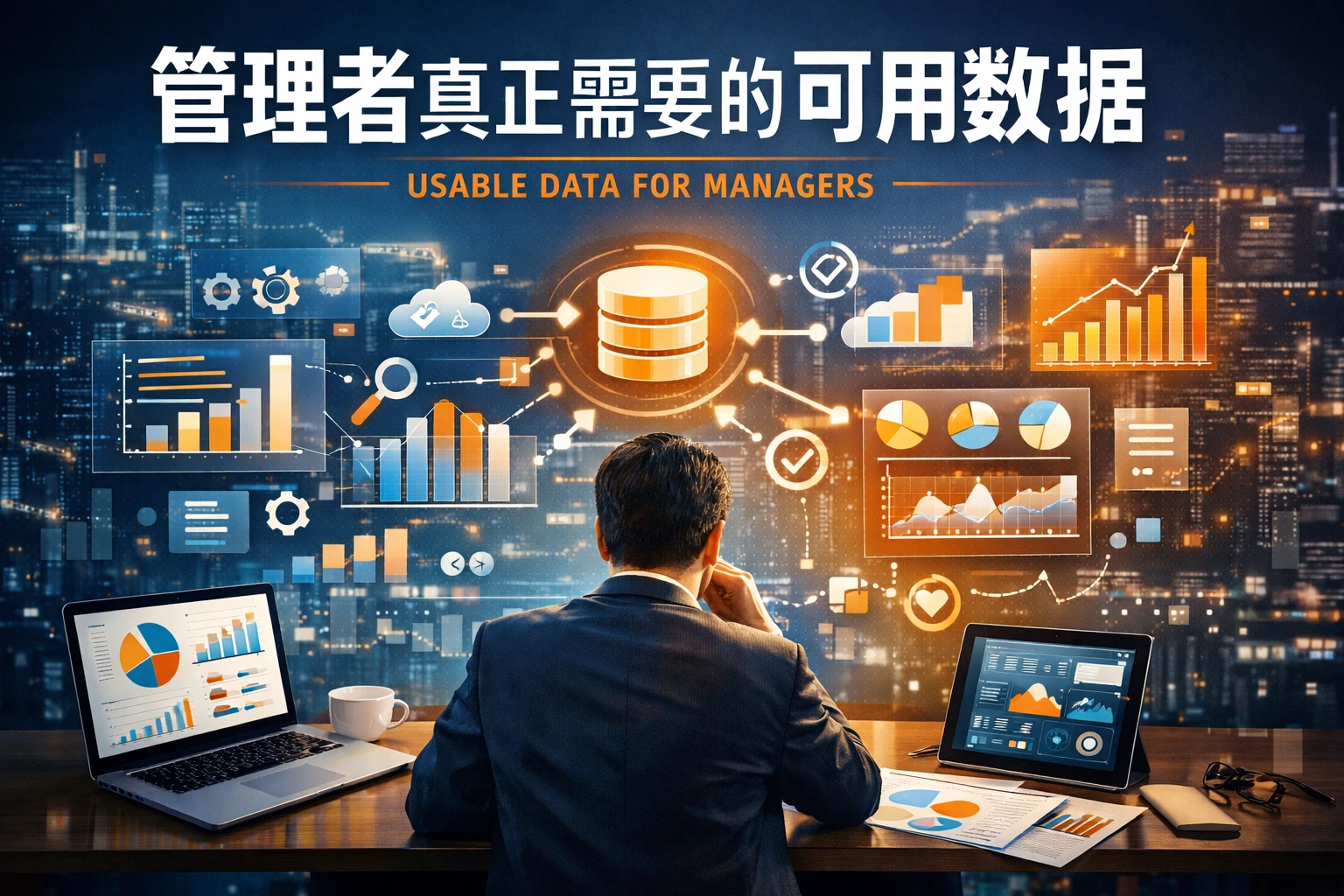 管理者真正需要的是可用数据