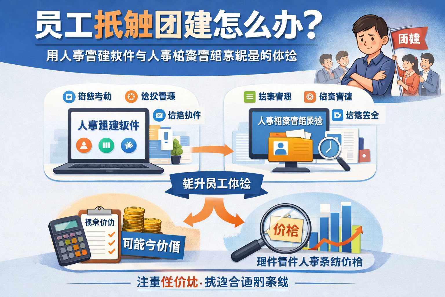 员工抵触团建怎么办？用人事管理软件与人事档案管理系统重构体验，理性看待人事系统价格