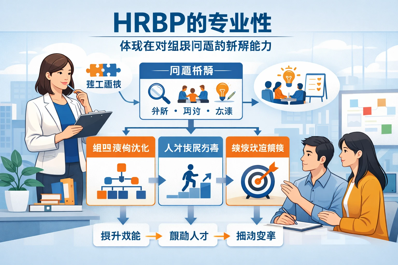 HRBP的专业性，体现在对组织问题的拆解能力