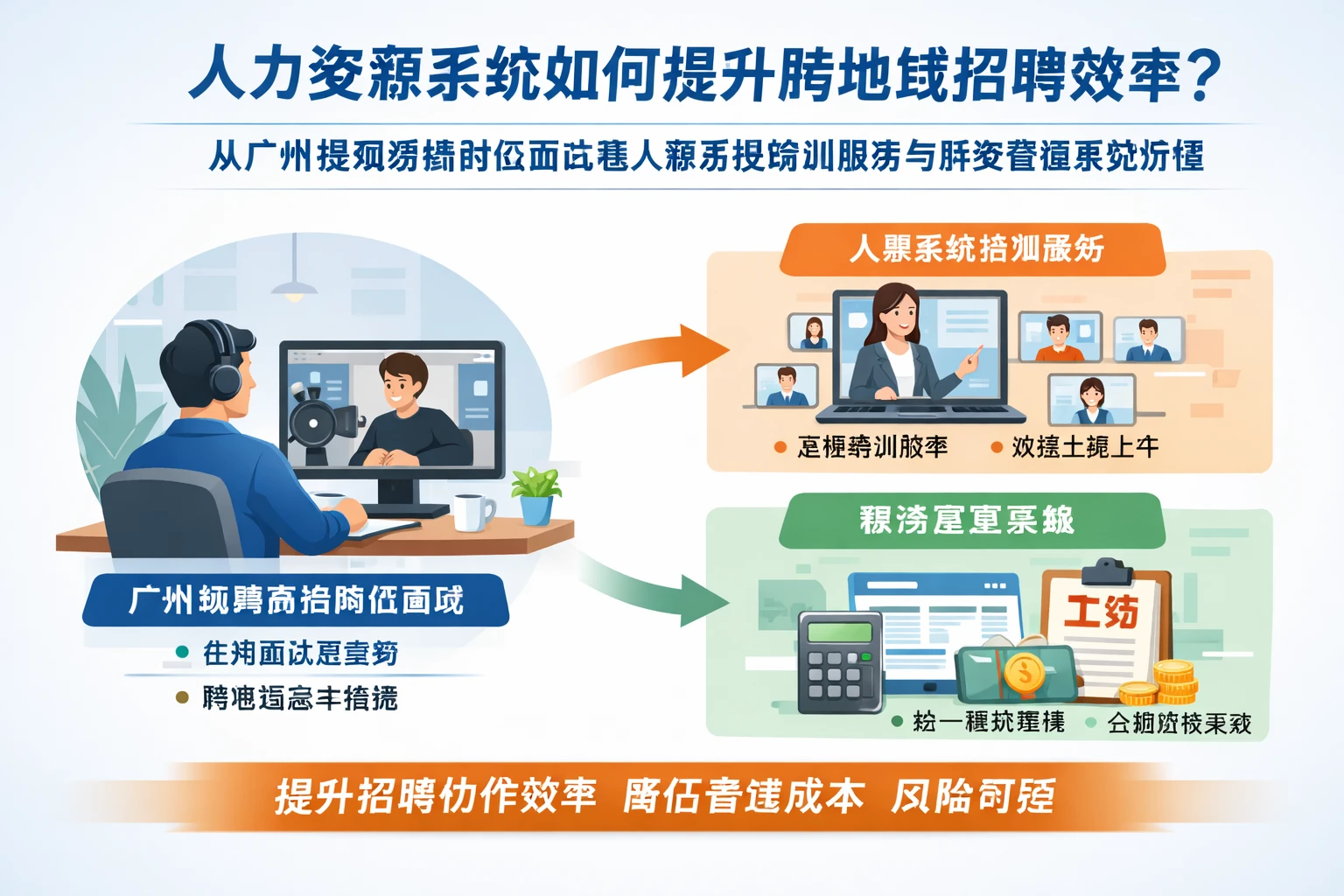 人力资源系统如何提升跨地域招聘效率：从广州视频剪辑岗位面试看人事系统培训服务与薪资管理系统价值