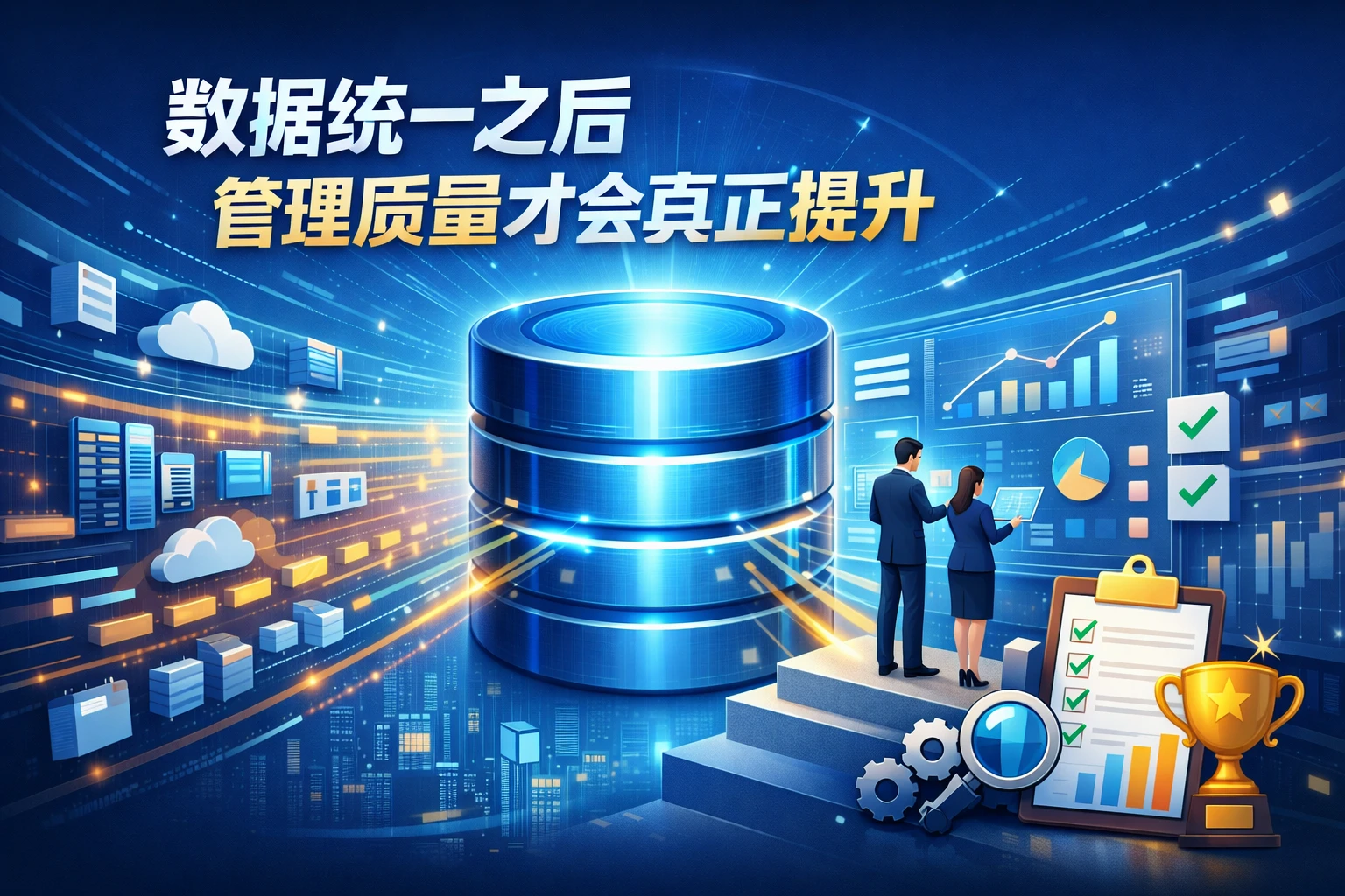 数据统一之后，管理质量才会真正提升