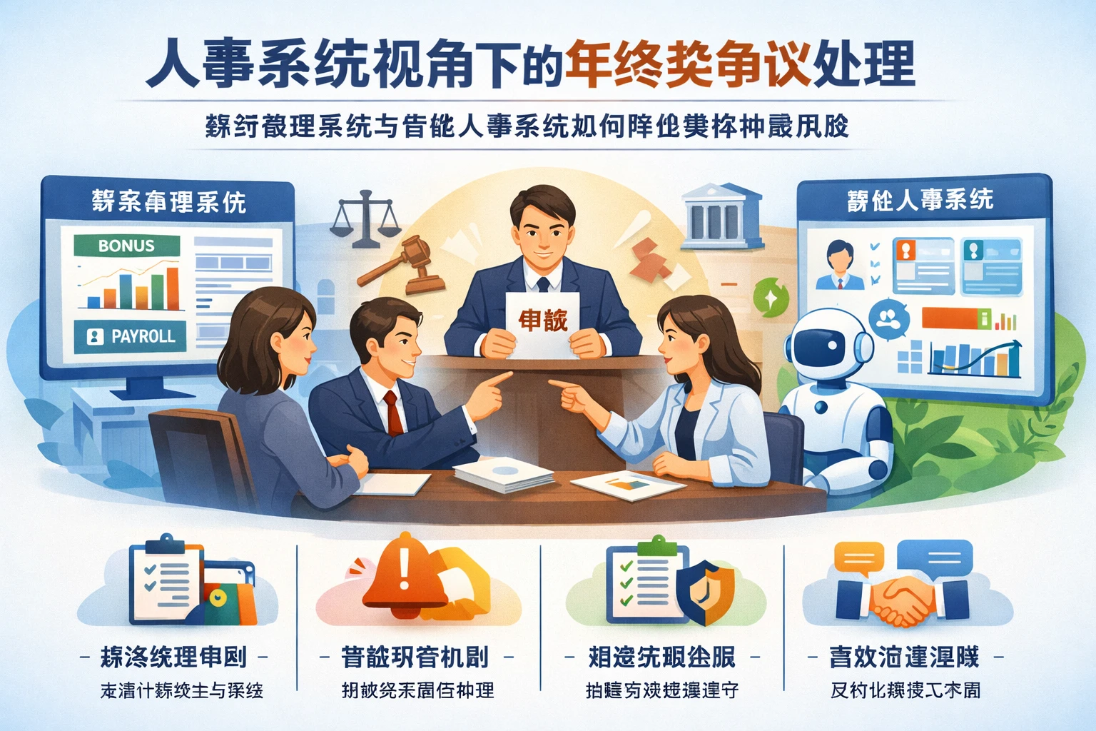 人事系统视角下的年终奖争议处理：薪资管理系统与智能人事系统如何降低集体仲裁风险