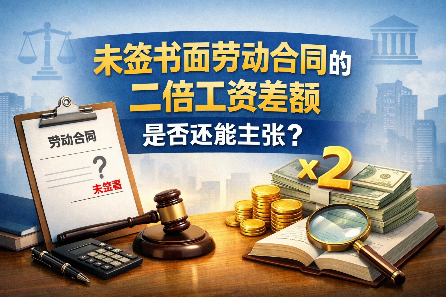 未签书面劳动合同的二倍工资差额是否还能主张