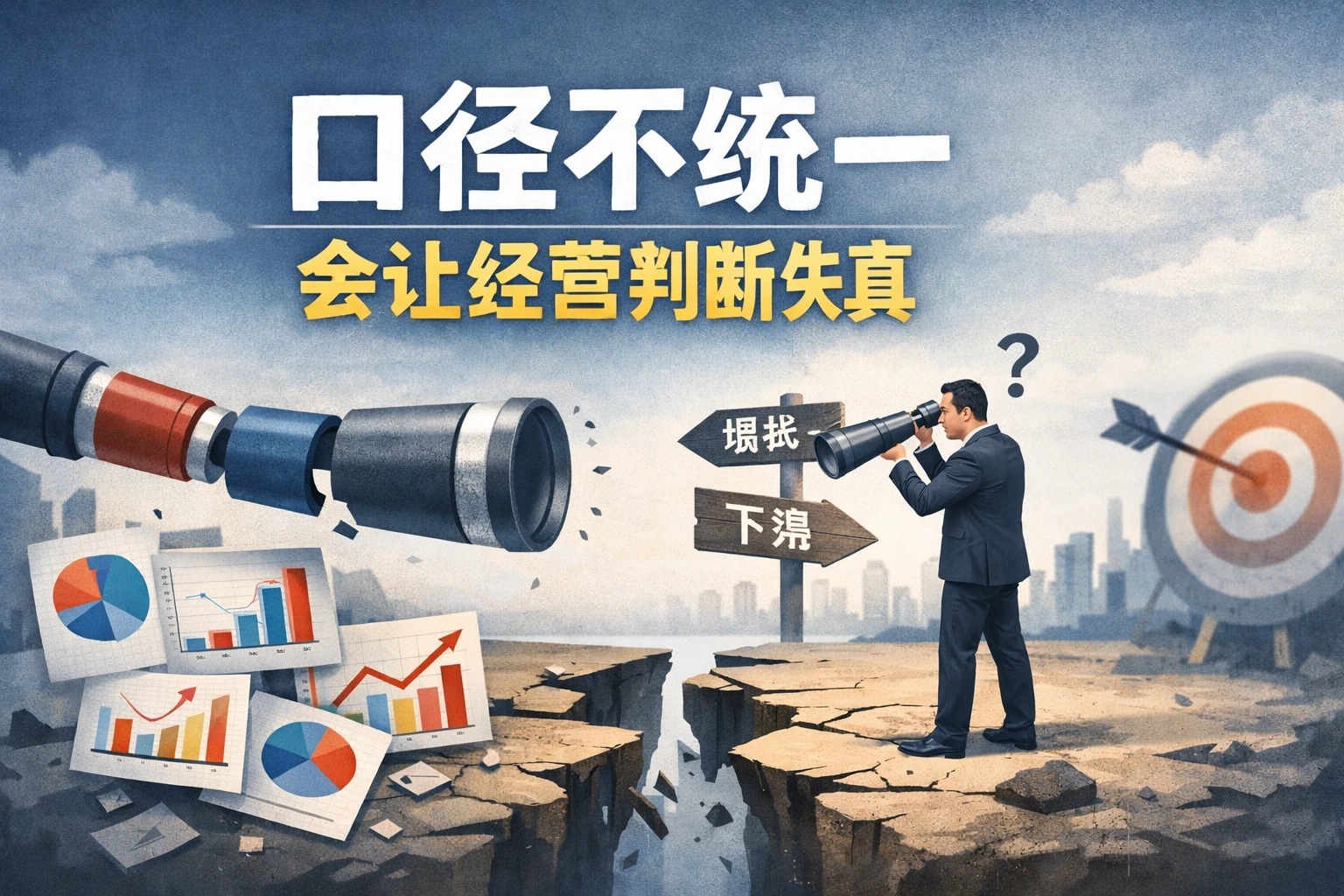 口径不统一，会让经营判断失真