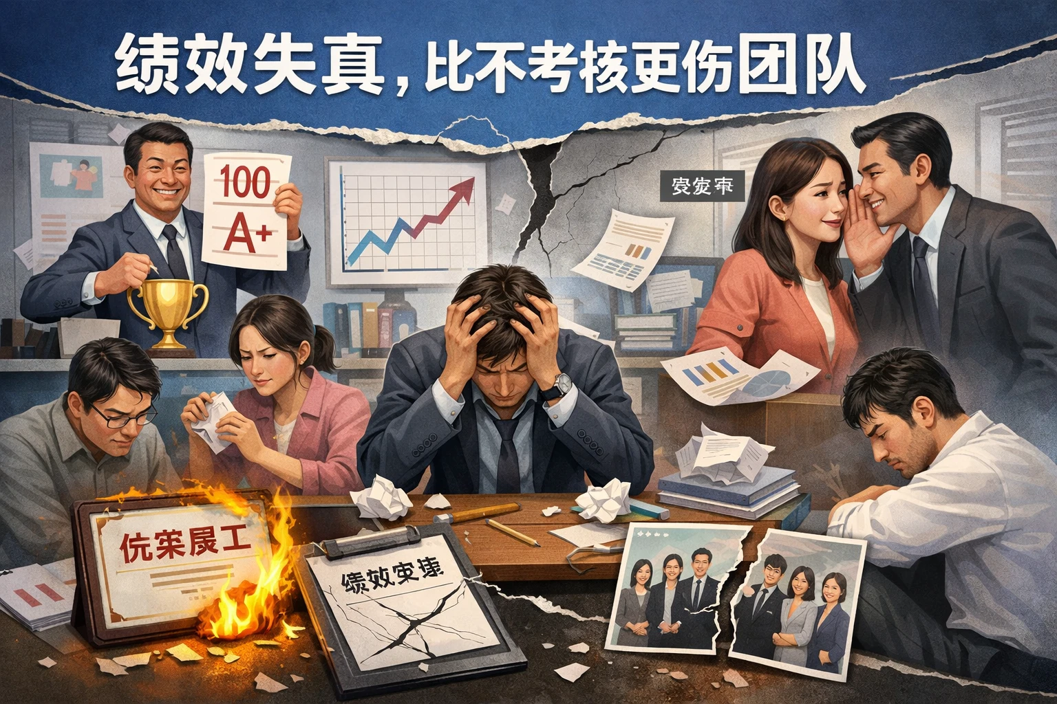 绩效失真，比不考核更伤团队