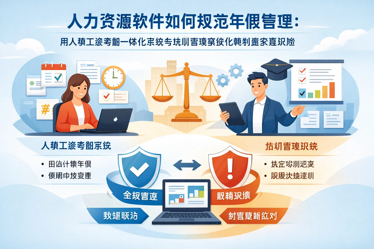 人力资源软件如何规范年假管理：用人事工资考勤一体化系统与培训管理系统化解制度变更风险