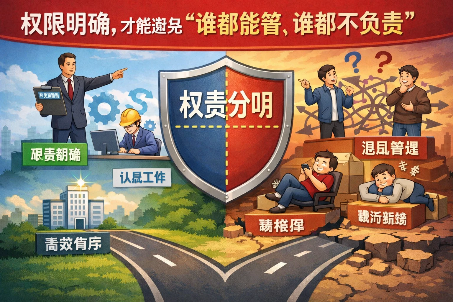 权限明确，才能避免“谁都能管、谁都不负责”