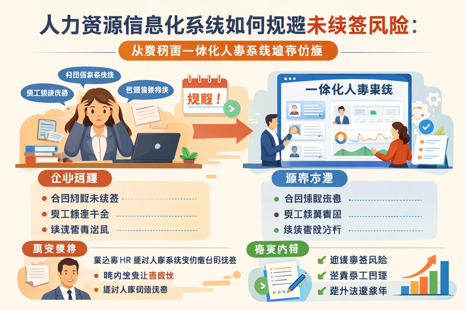 人力资源信息化系统如何规避未续签风险：从案例看一体化人事系统推荐价值