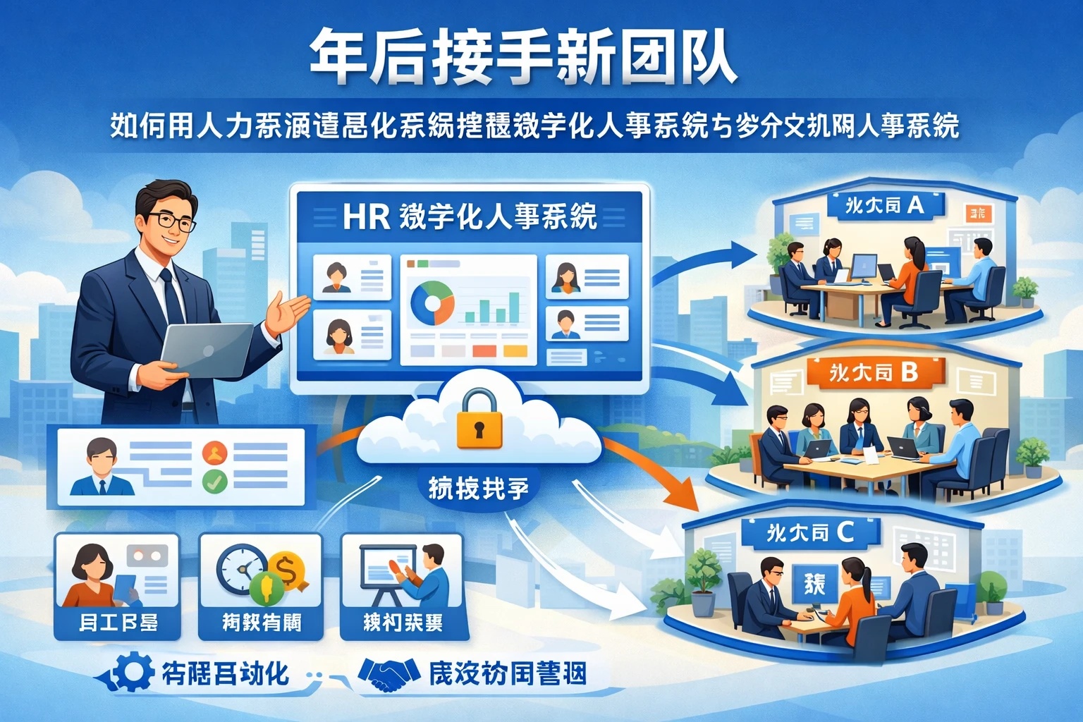 年后接手新团队，如何用人力资源信息化系统搭建数字化人事系统与多分支机构人事系统