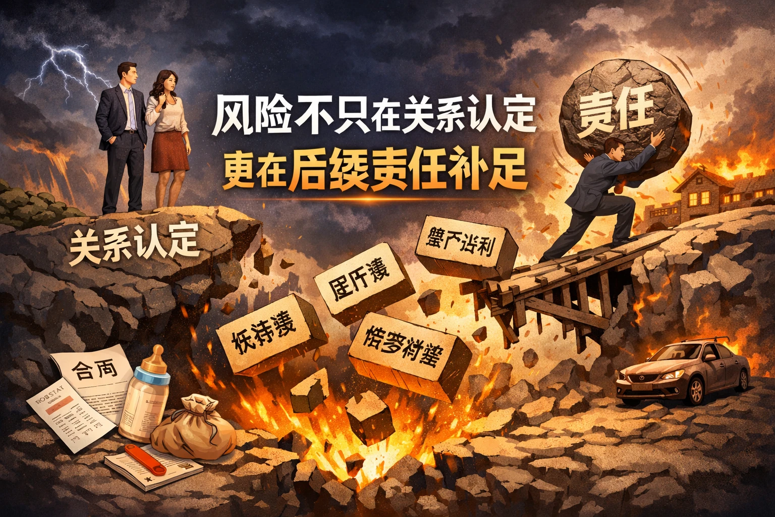 风险不只在关系认定，更在后续责任补足