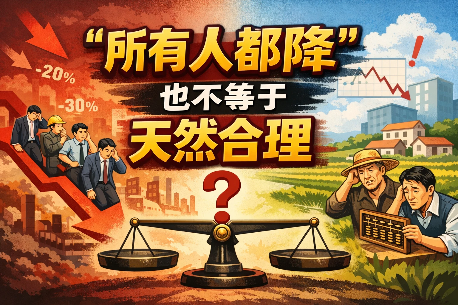 “所有人都降”也不等于天然合理