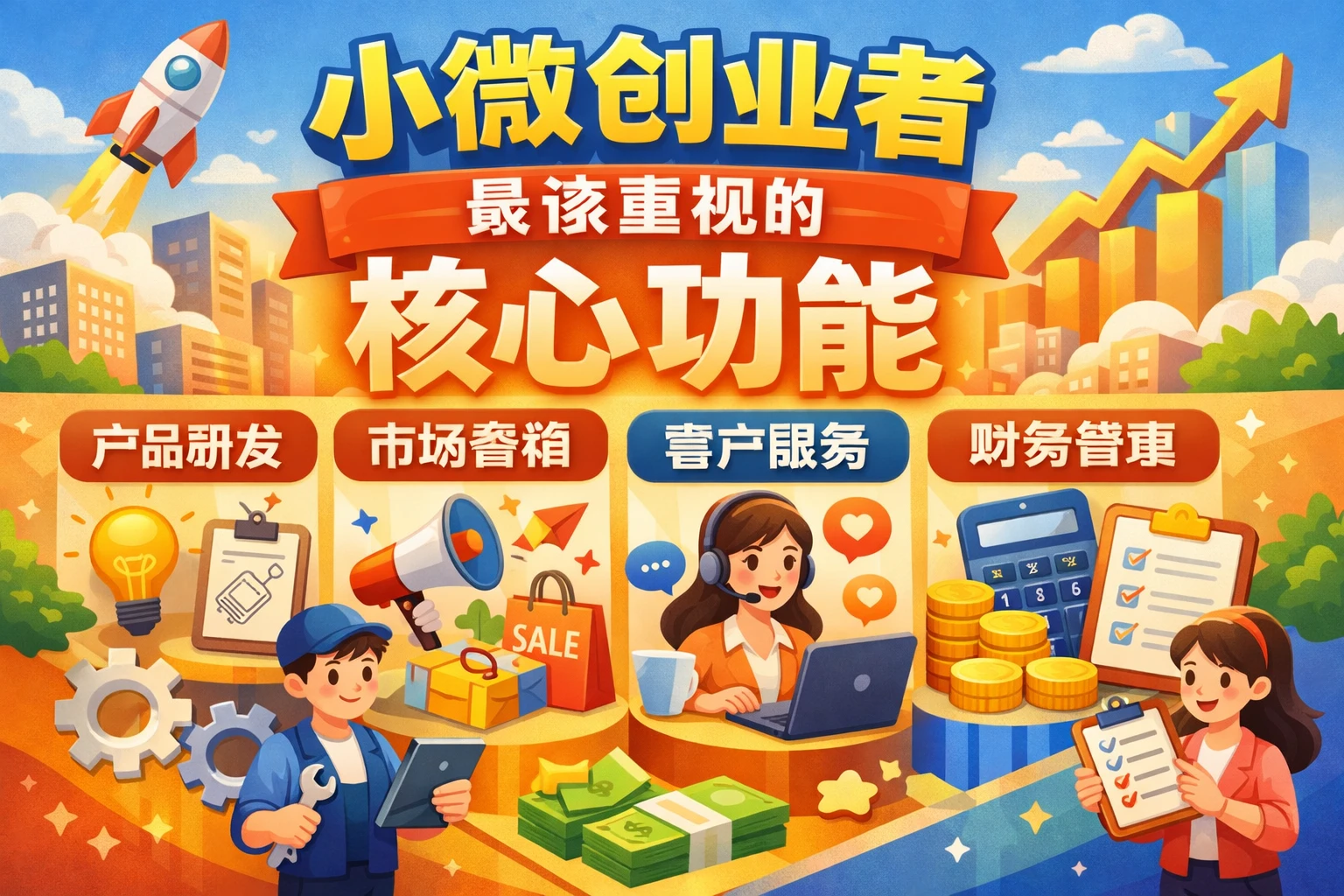小微创业者最该重视的核心功能