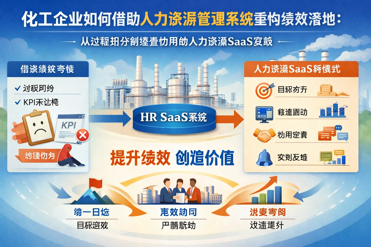 化工企业如何借助人力资源管理系统重构绩效落地：从过程扣分到经营协同的人力资源SaaS实践