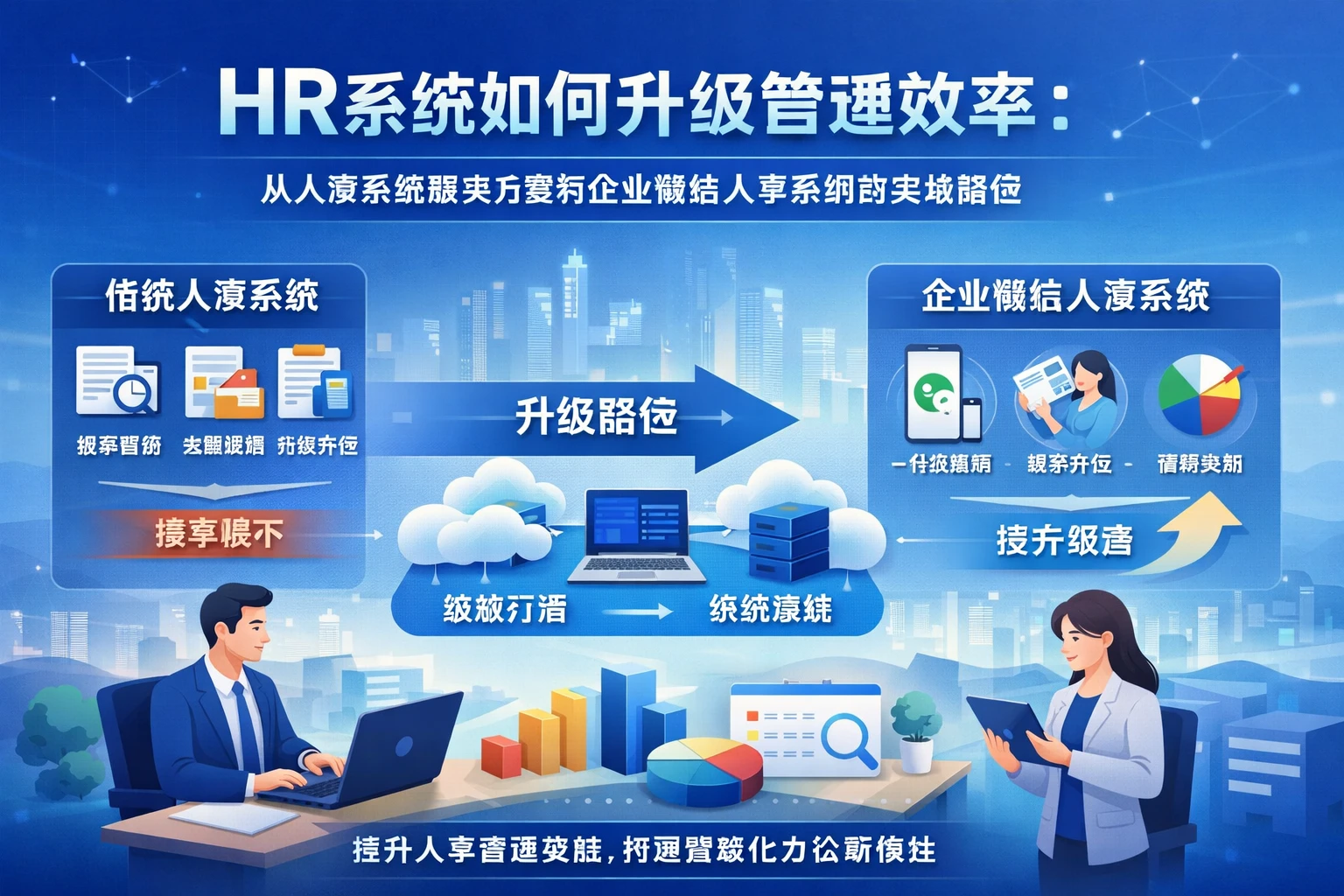 HR系统如何升级管理效率：从人事系统解决方案到企业微信人事系统的实践路径