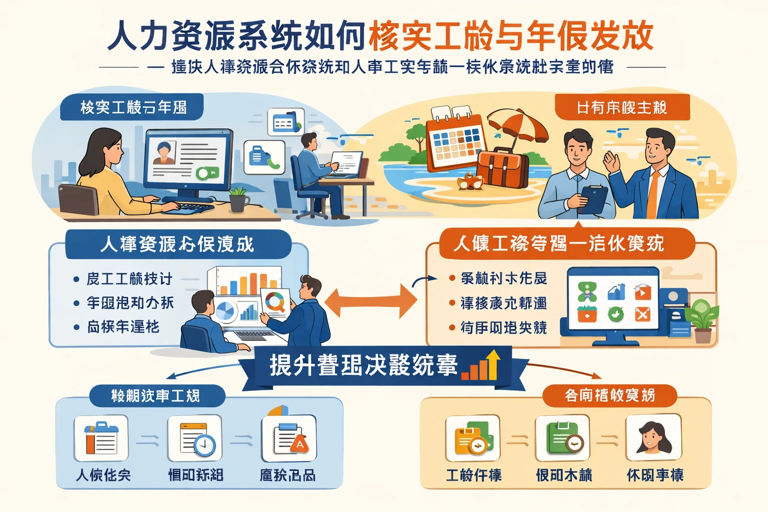 人力资源系统如何核实工龄与年假发放——兼谈人事数据分析系统和人事工资考勤一体化系统的实务价值