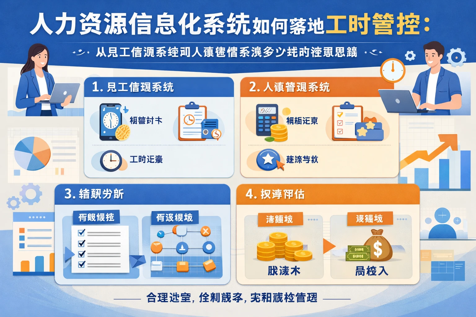 人力资源信息化系统如何落地工时管控：从员工管理系统到人事管理系统多少钱的选型思路