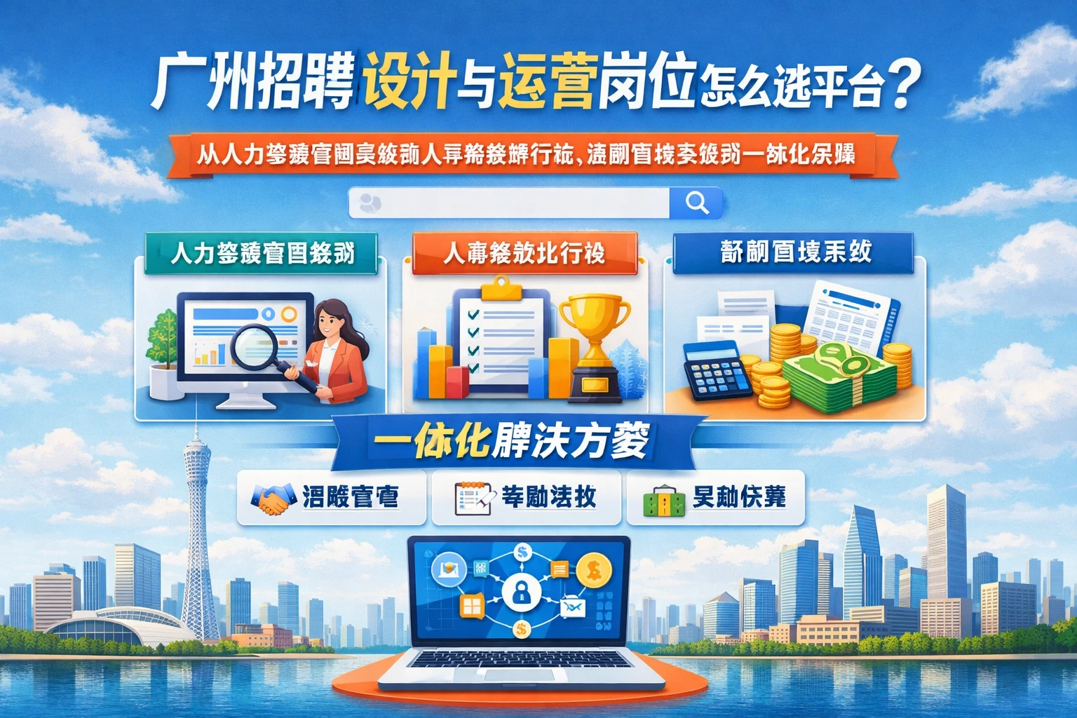 广州招聘设计与运营岗位怎么选平台？从人力资源管理系统到人事系统排行榜、薪酬管理系统的一体化思路