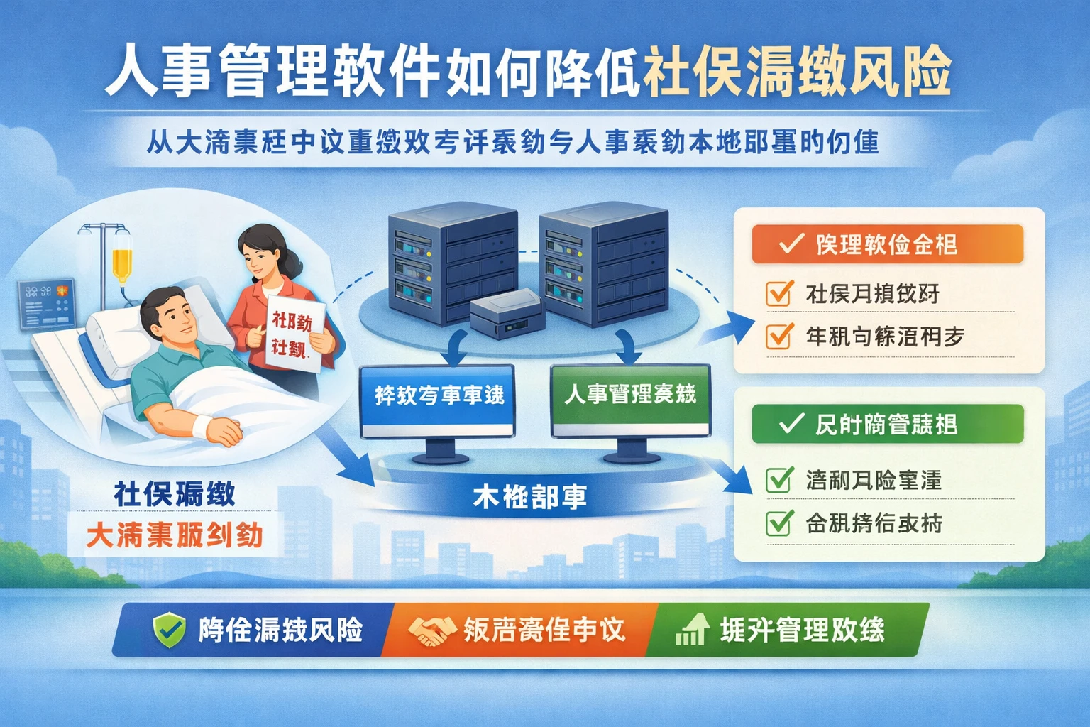 人事管理软件如何降低社保漏缴风险：从大病索赔争议看绩效考评系统与人事系统本地部署的价值