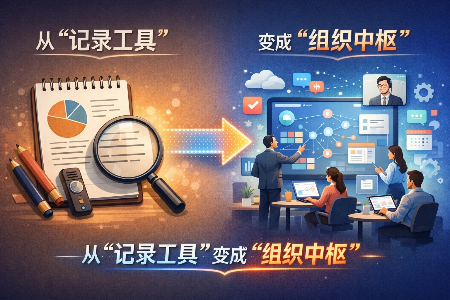 从“记录工具”变成“组织中枢”