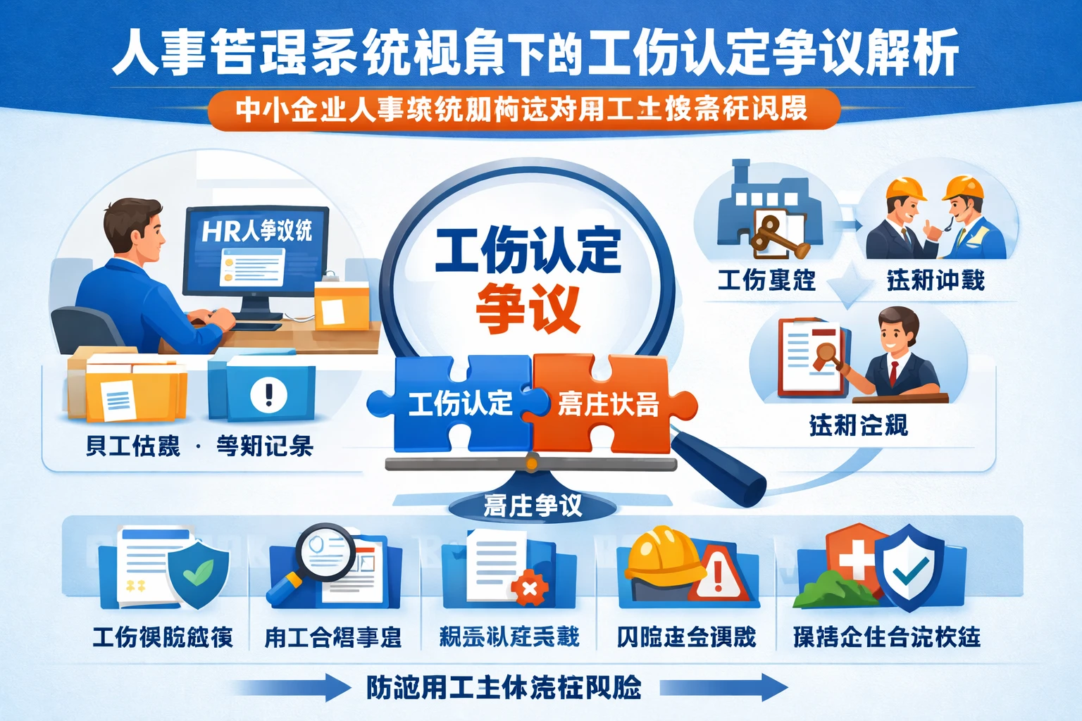 人事管理系统视角下的工伤认定争议解析：中小企业人事系统如何应对用工主体责任风险