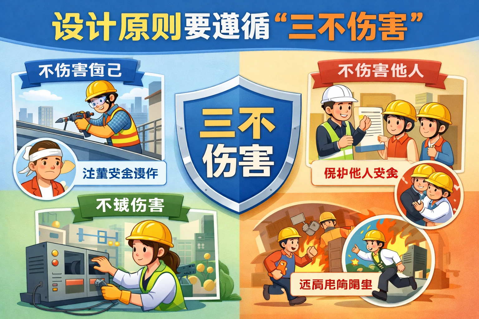 设计原则要遵循“三不伤害”