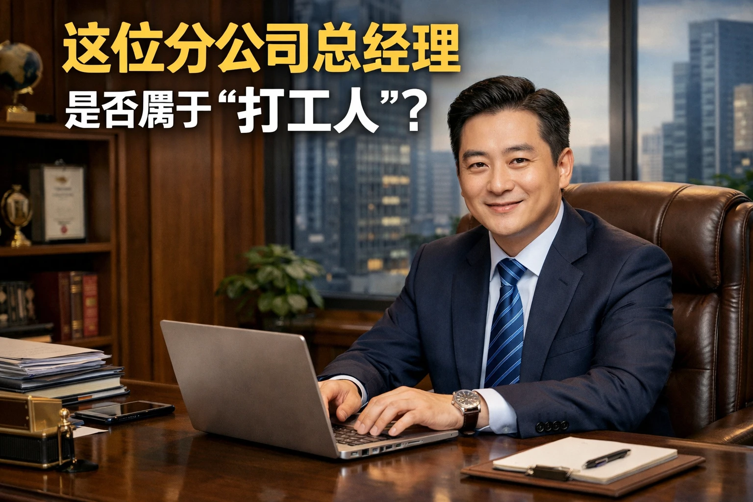 这位分公司总经理是否属于“打工人”