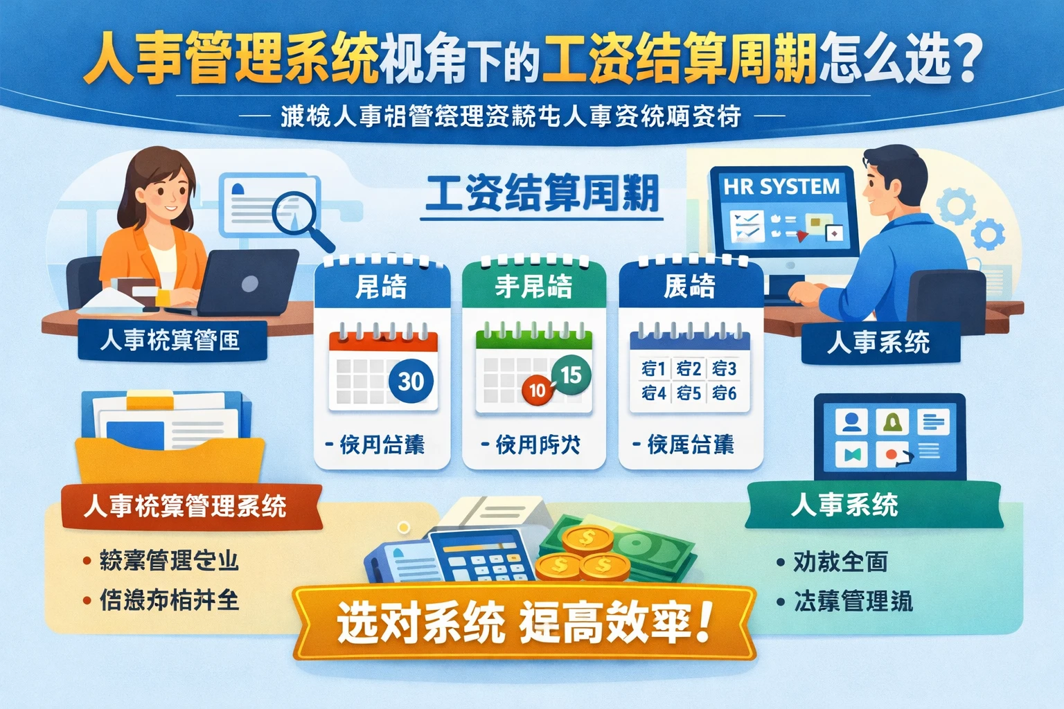 人事管理系统视角下的工资结算周期怎么选？兼谈人事档案管理系统与人事系统哪家好