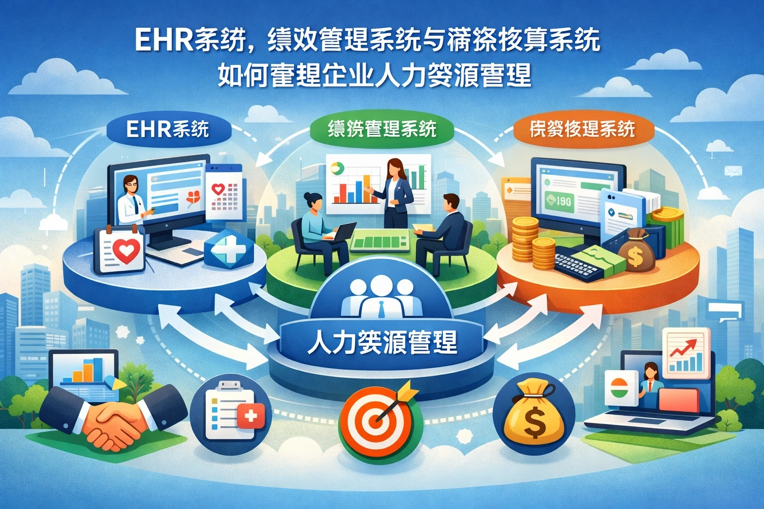 ehr系统、绩效管理系统与薪资核算系统如何重塑企业人力资源管理