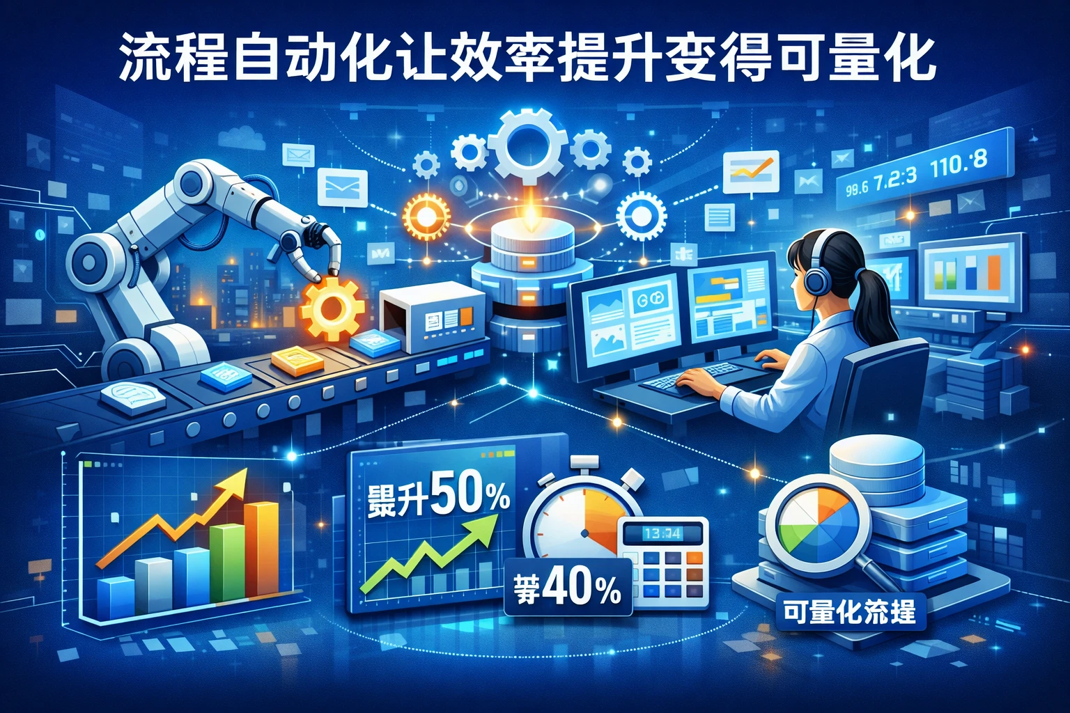 流程自动化让效率提升变得可量化