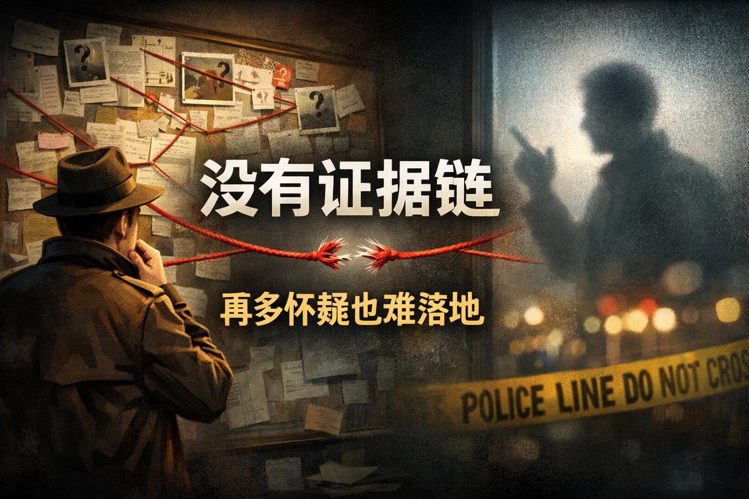 没有证据链，再多怀疑也难落地