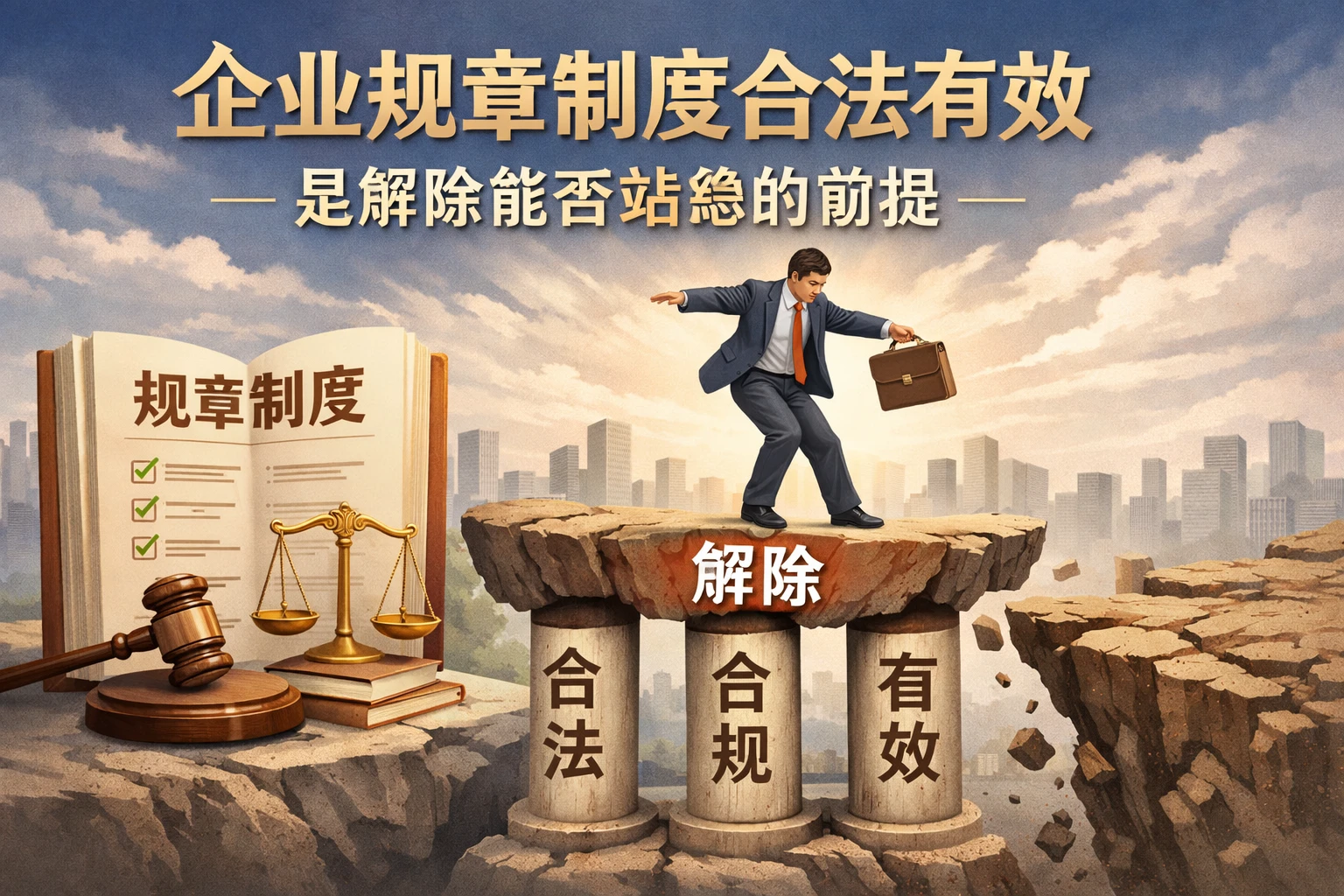 企业规章制度合法有效,是解除能否站稳的前提