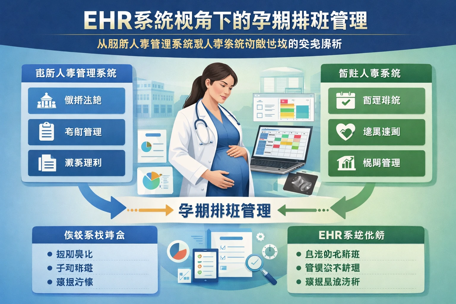ehr系统视角下的孕期排班管理:从政府人事管理系统到人事系统功能比较的实务解析