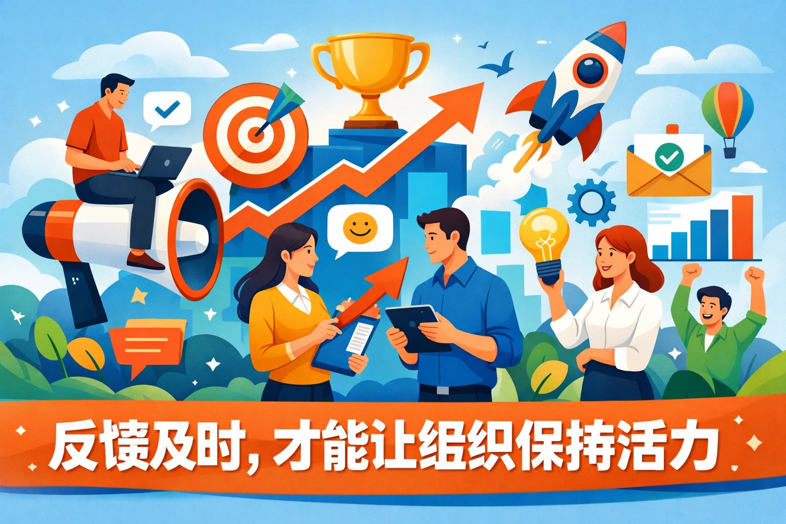 反馈及时，才能让组织保持活力