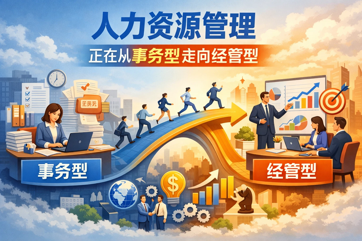 人力资源管理正在从事务型走向经营型