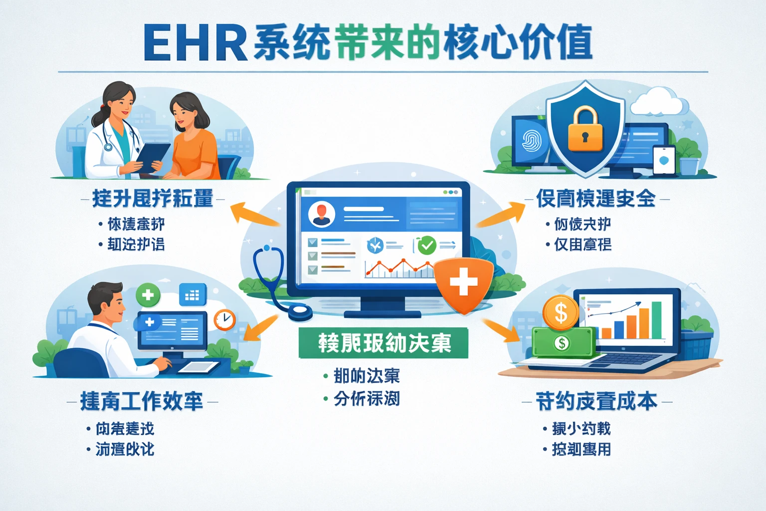ehr系统带来的核心价值