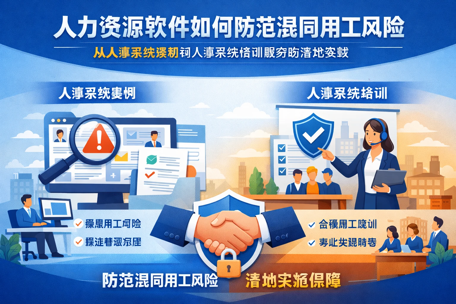 人力资源软件如何防范混同用工风险：从人事系统案例到人事系统培训服务的落地实践