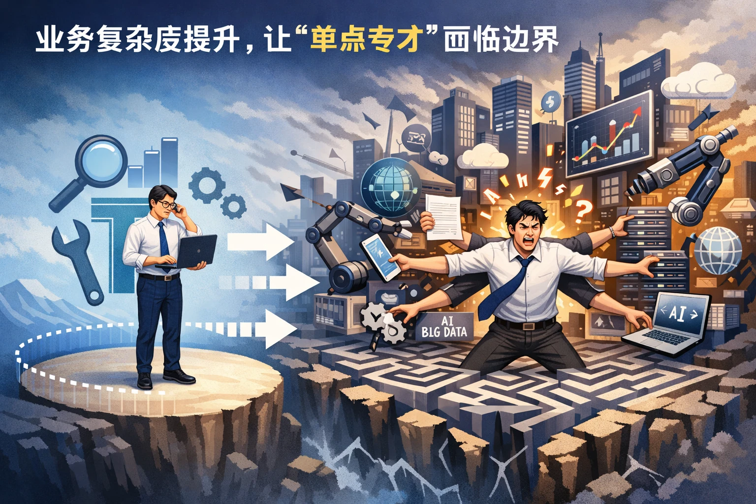业务复杂度提升,让“单点专才”面临边界