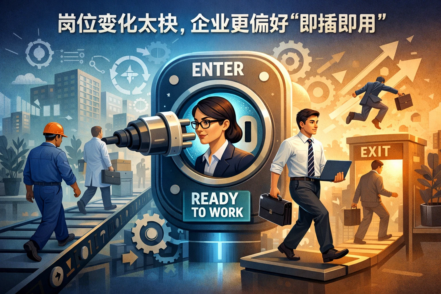 岗位变化太快，企业更偏好“即插即用”