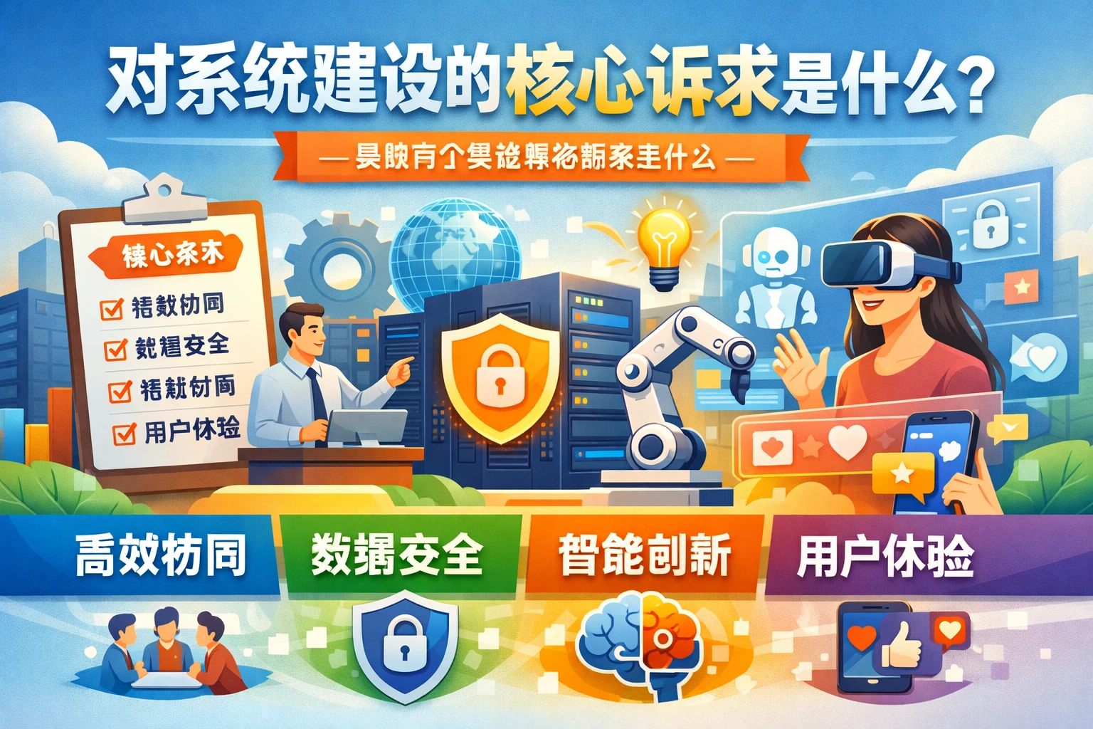 对系统建设的核心诉求是什么