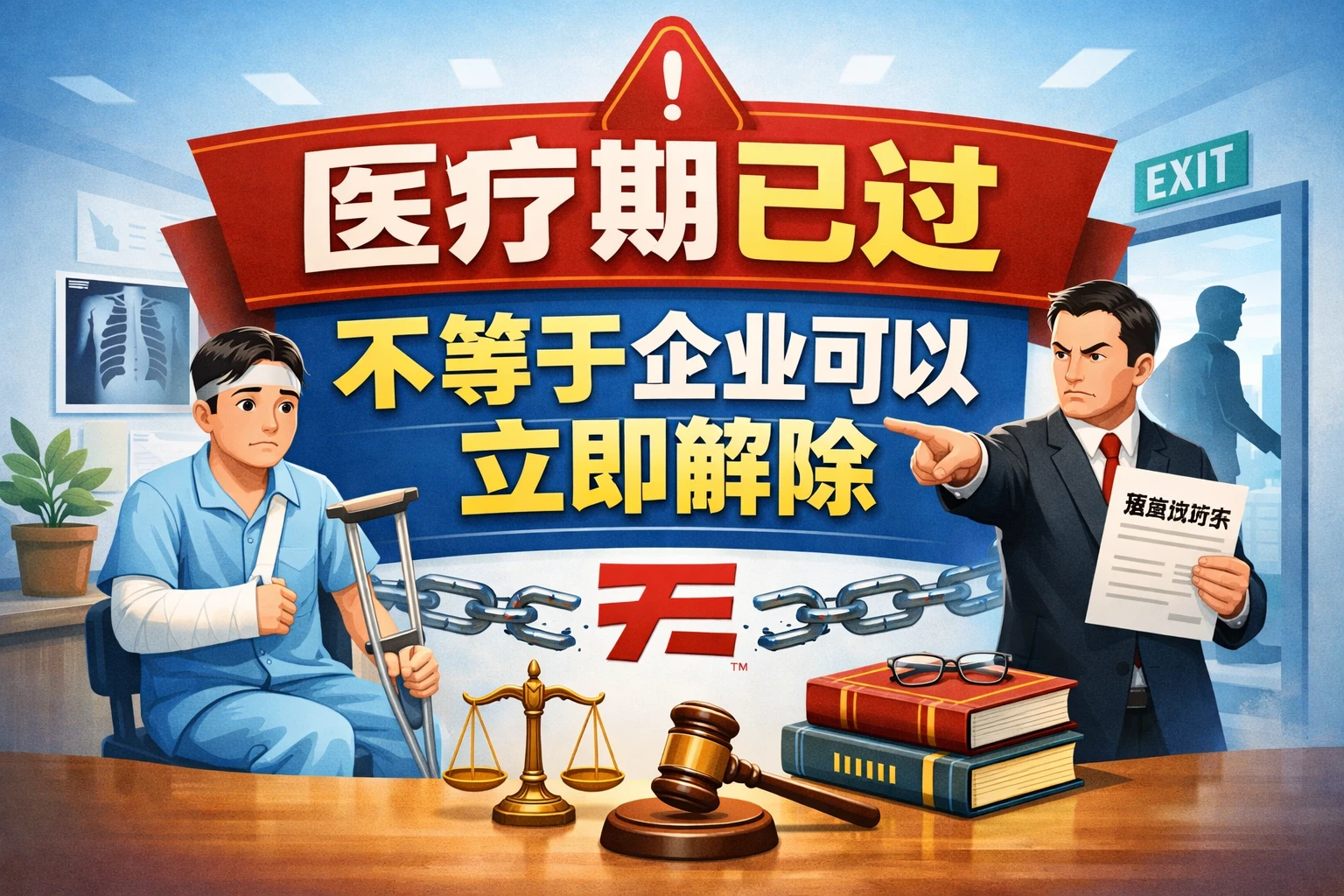 医疗期已过，不等于企业可以立即解除