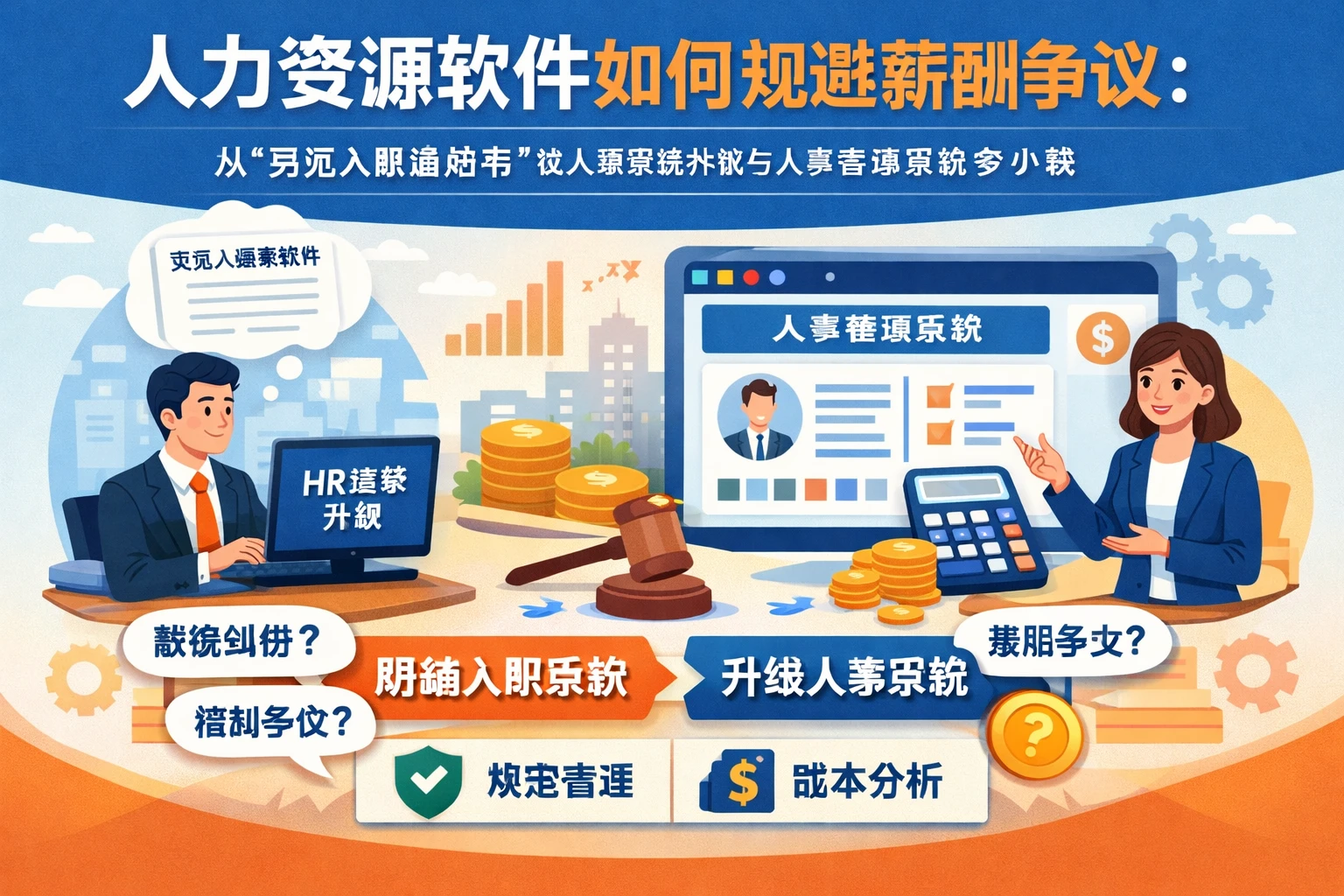 人力资源软件如何规避薪酬争议：从“另见入职通知书”谈人事系统升级与人事管理系统多少钱
