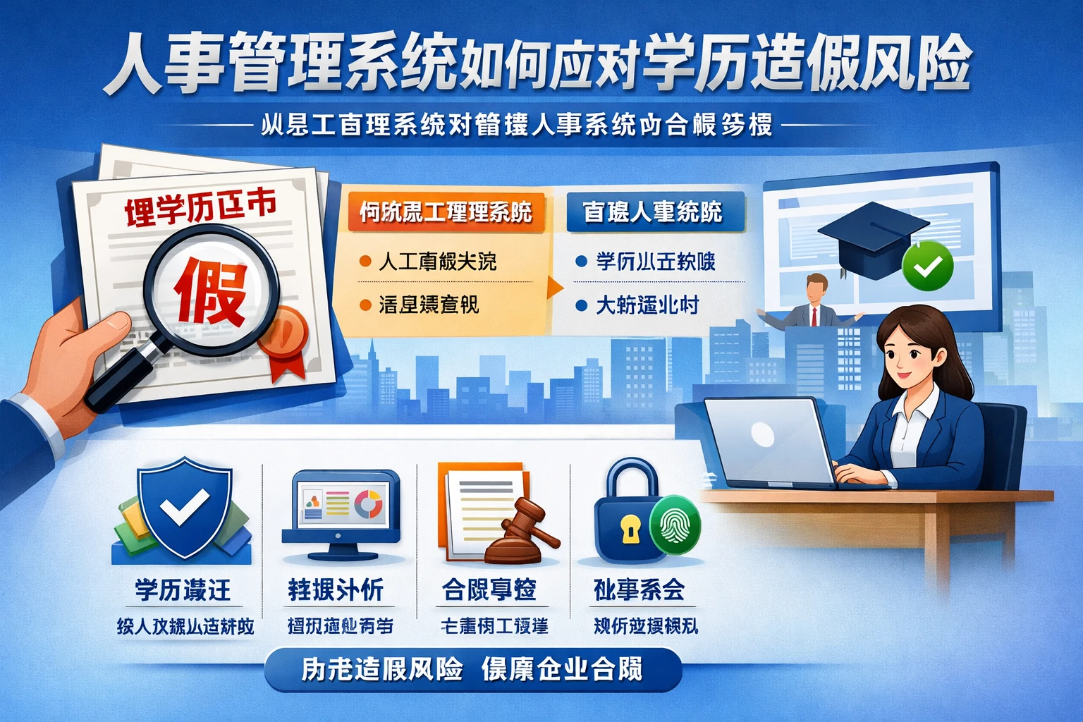 人事管理系统如何应对学历造假风险：从员工管理系统到智能人事系统的合规实践