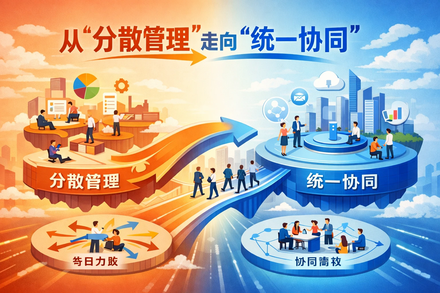从“分散管理”走向“统一协同”