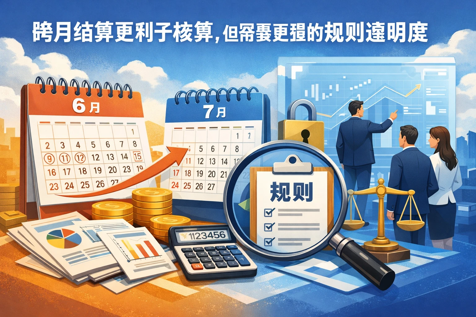 跨月结算更利于核算，但需要更强的规则透明度