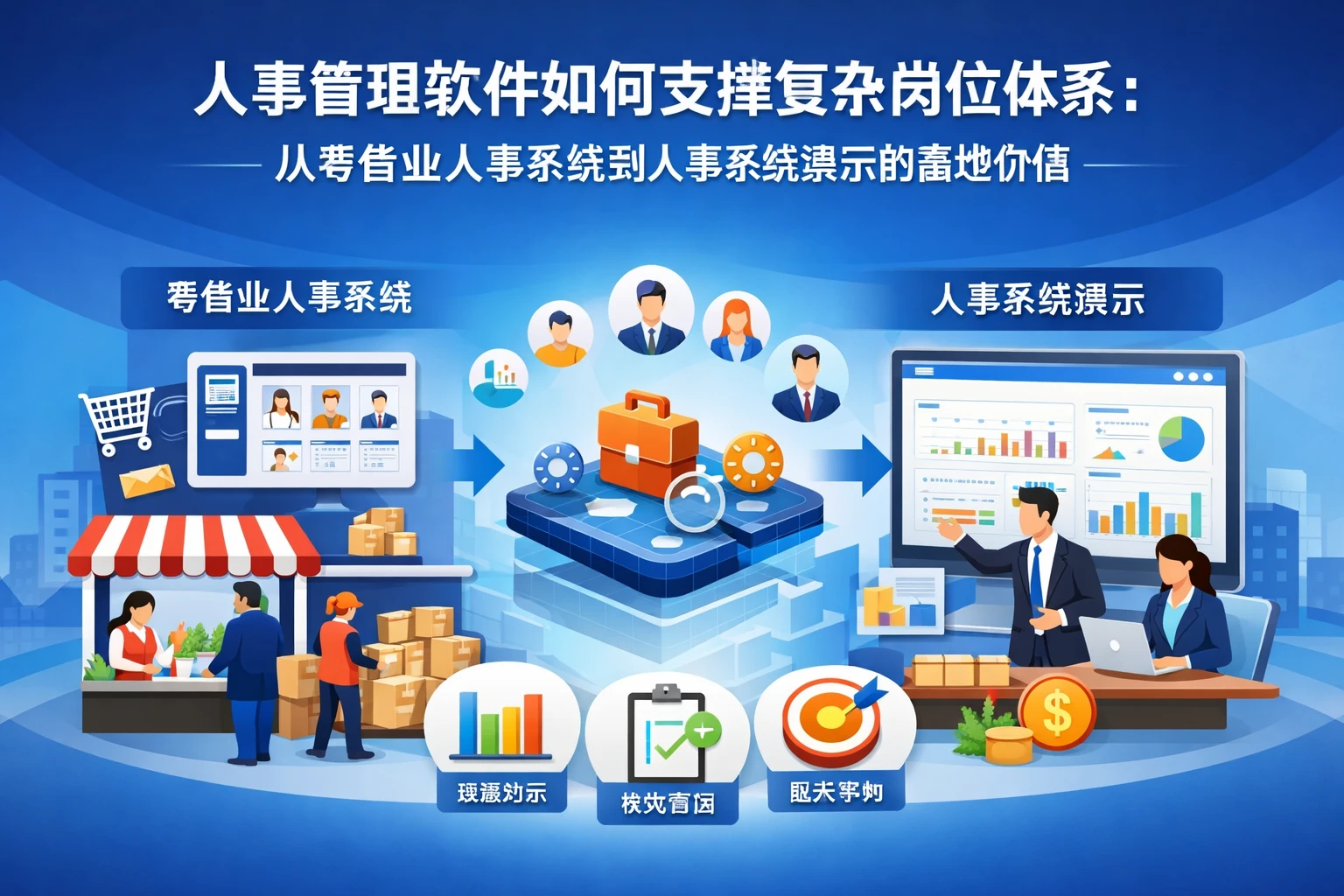 人事管理软件如何支撑复杂岗位体系:从零售业人事系统到人事系统演示的落地价值